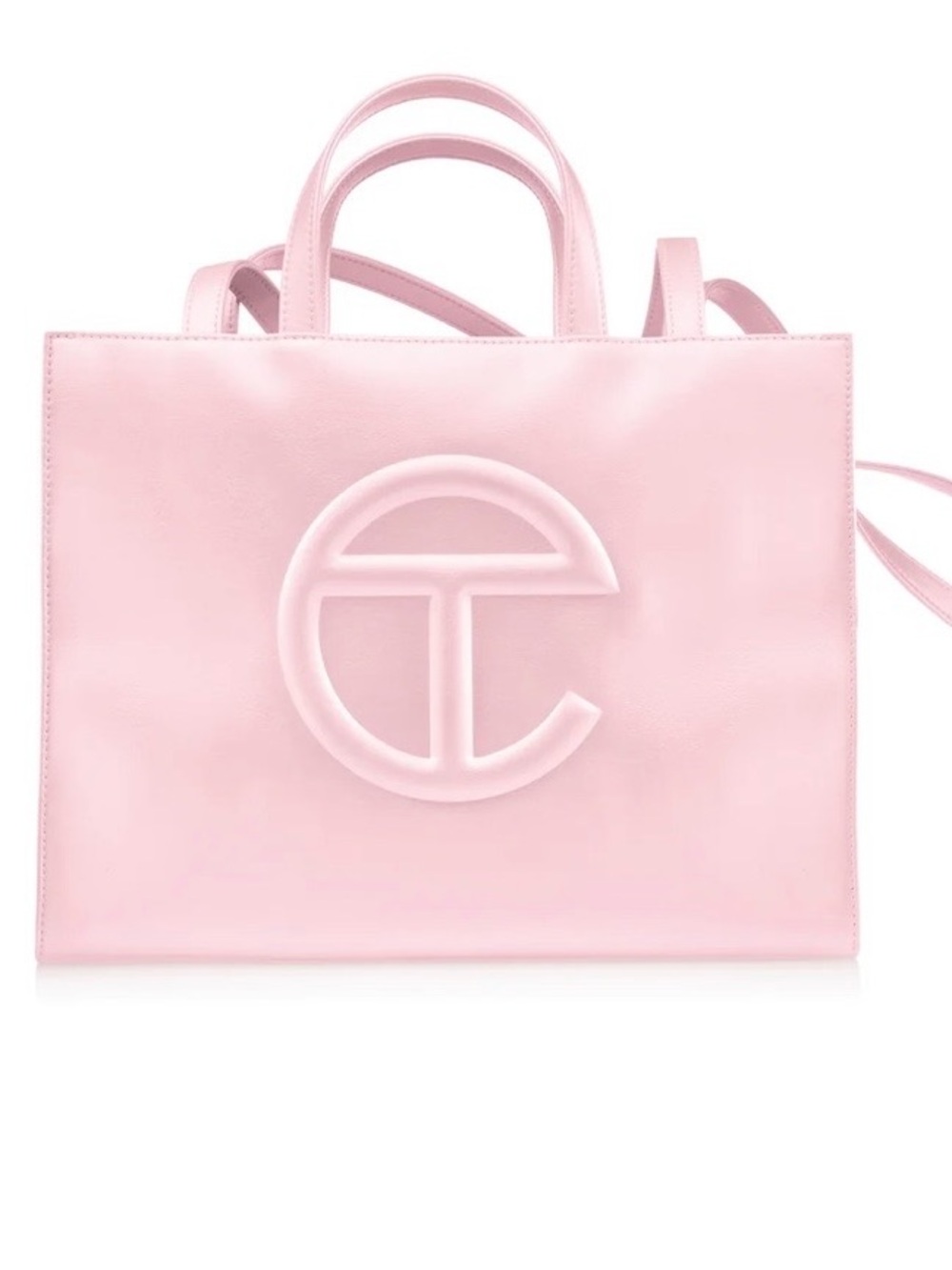 Telfar Light Pink Shopping Tote